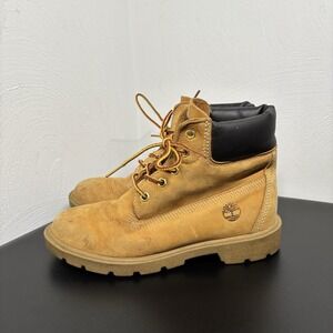 Timberland Big Kid 10960 6 Inch Classic Boots Size 4 Waterproof Workwear Outdoor